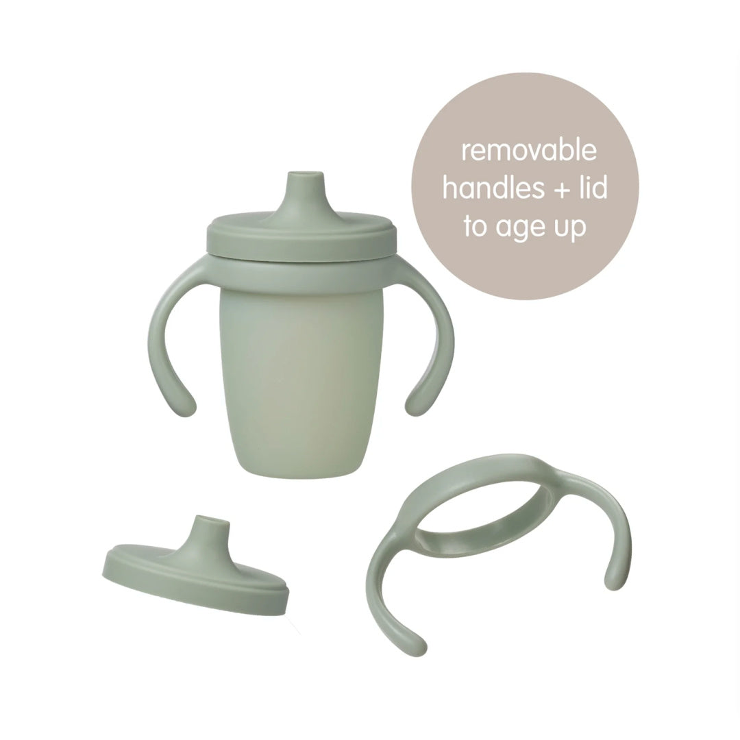 B.BOX SILICONE SPOUT CUP - BLUSH