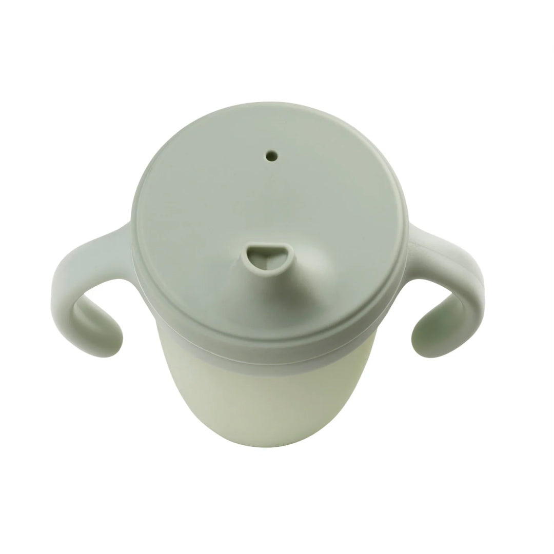 B.BOX SILICONE SPOUT CUP - SAGE