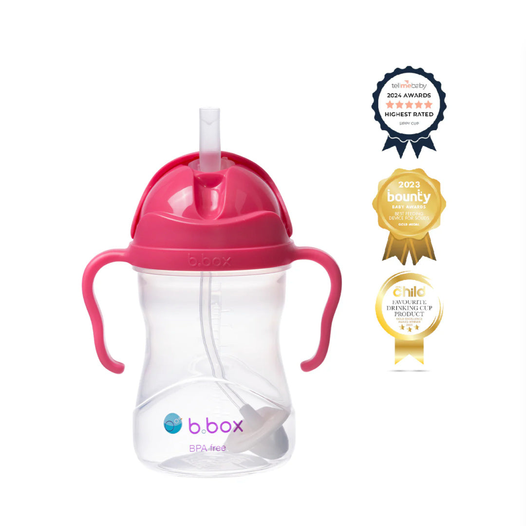 B.BOX SIPPY CUP - RASPBERRY