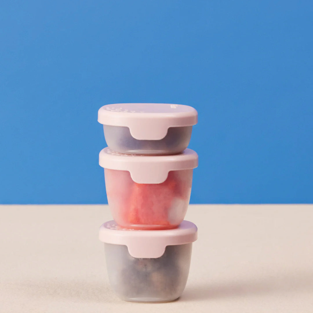 B.BOX SILICONE SNACK TUBS - BERRY