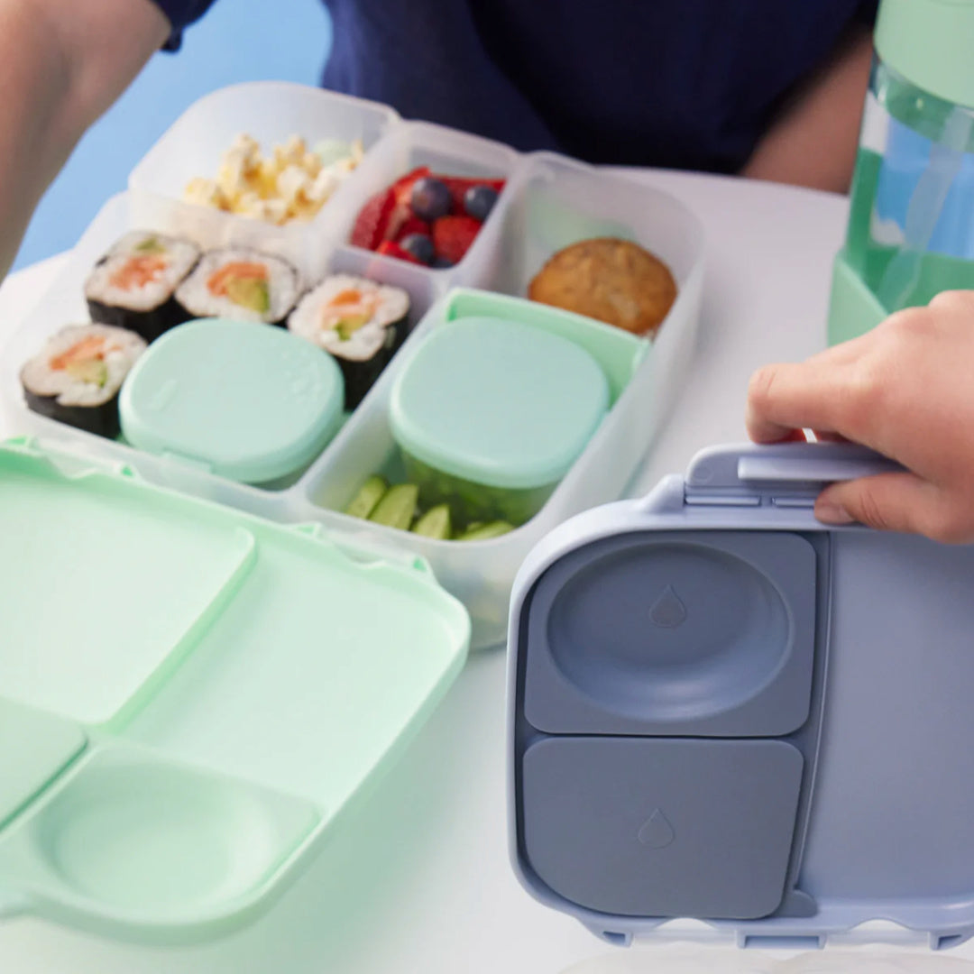 B.BOX SILICONE SNACK TUBS - FOREST