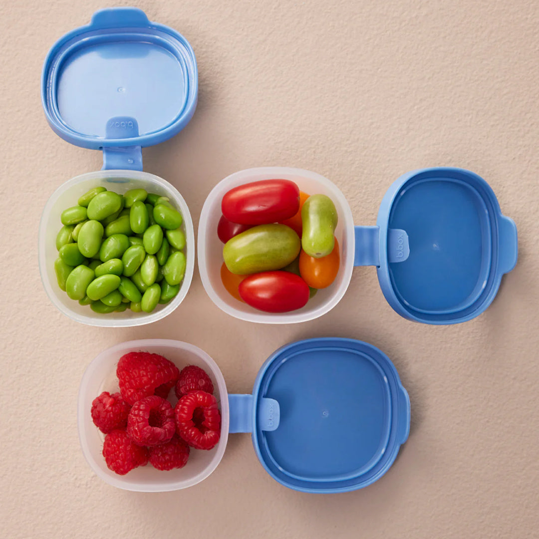 B.BOX SILICONE SNACK TUBS - OCEAN