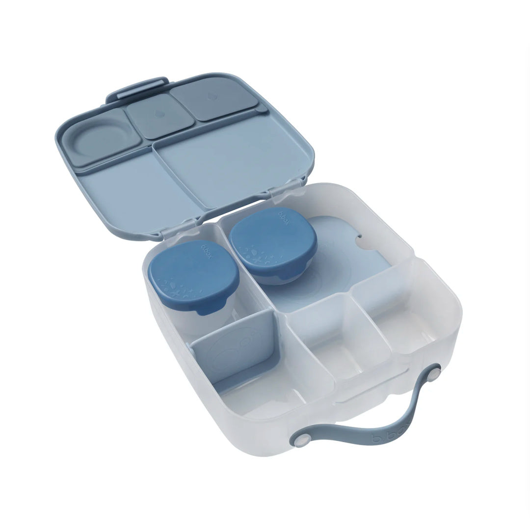 B.BOX SILICONE SNACK TUBS - OCEAN