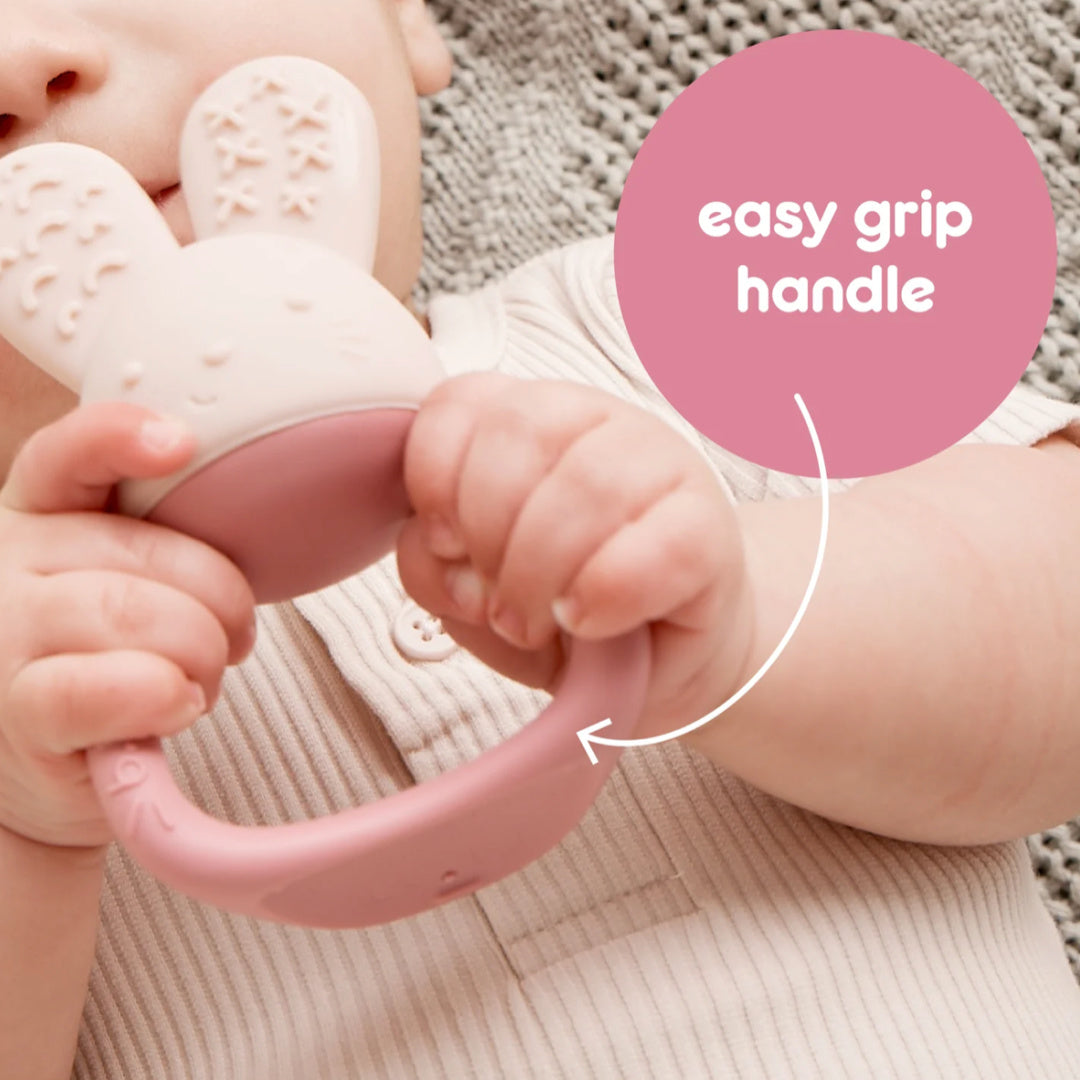 B.BOX CHILL AND FILL TEETHER - BLUSH