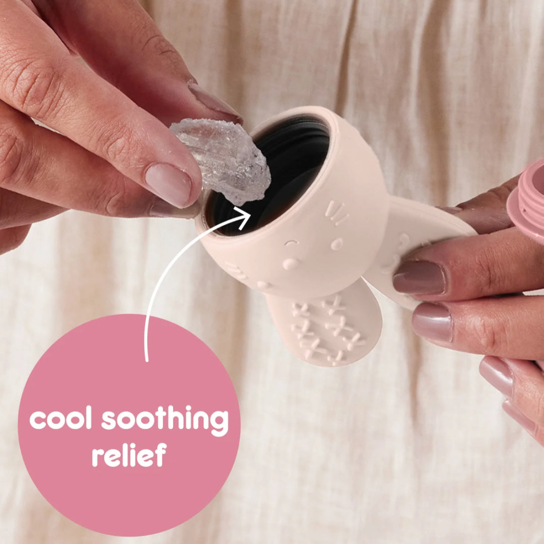 B.BOX CHILL AND FILL TEETHER - BLUSH