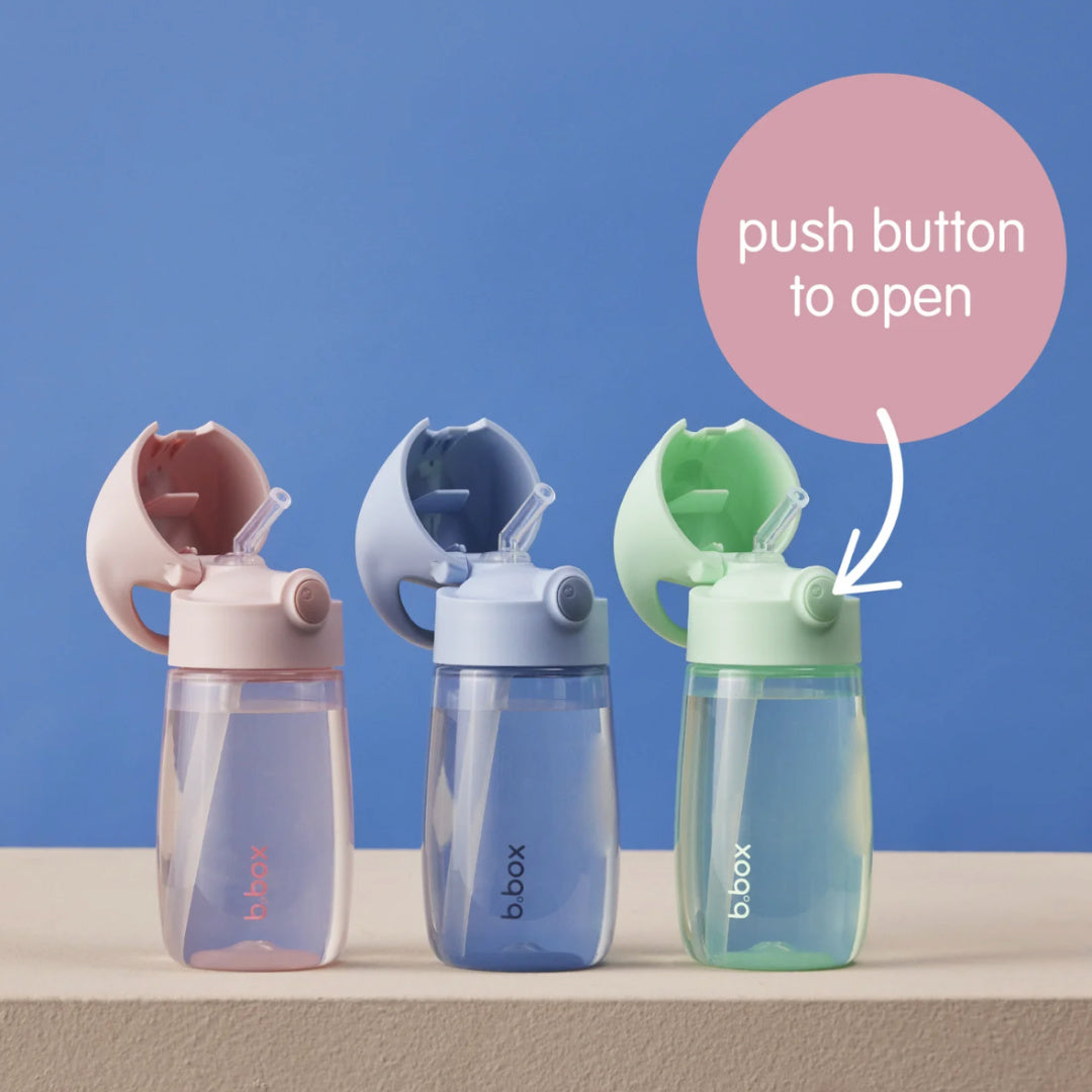 B.BOX 380ML DRINK BOTTLE JNR - BLUSH CRUSH