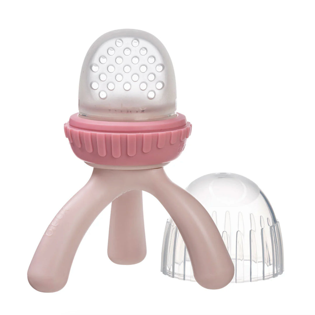 B.BOX SILICONE FRESH FOOD FEEDER - BLUSH