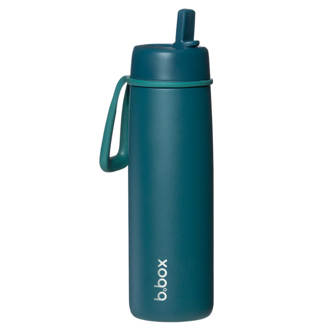 B.BOX INSULATED FLIP TOP 690ML DRINK BOTTLE - SEA GLASS