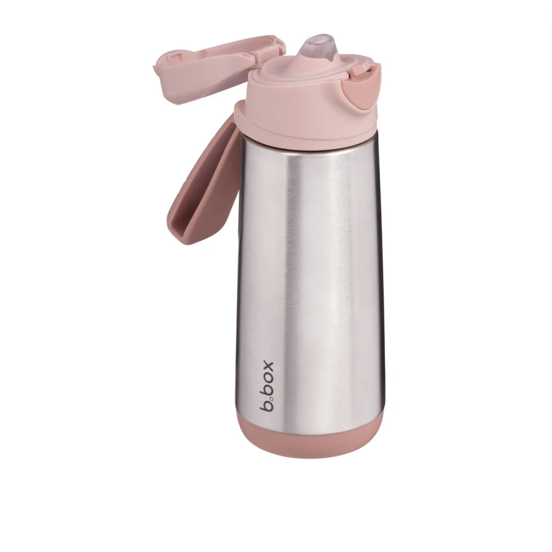 B.BOX INSULATED SPORT SPOUT DRINK BOTTLE 500ML - BLUSH CRUSH