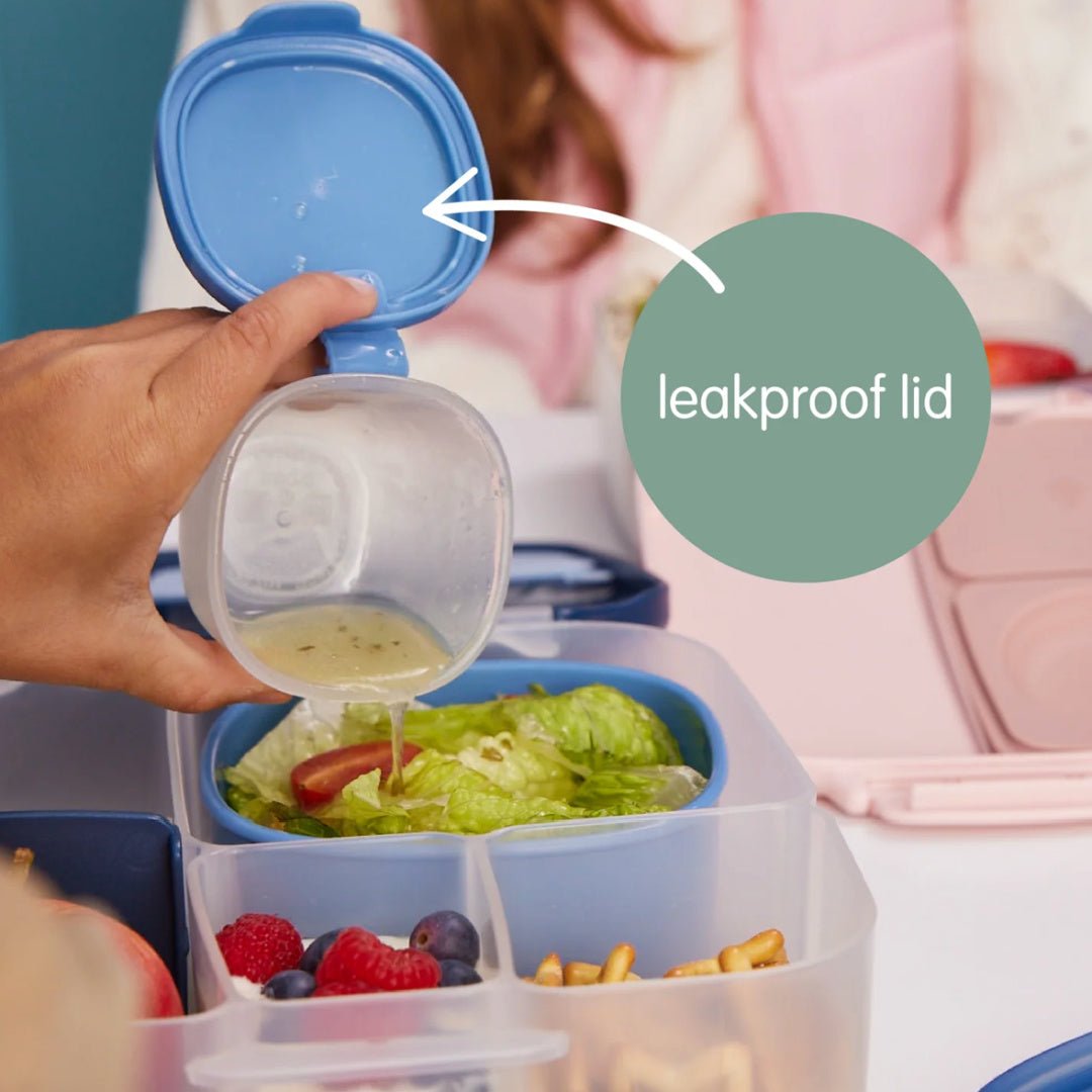 B.BOX SILICONE SNACK TUBS - BERRY