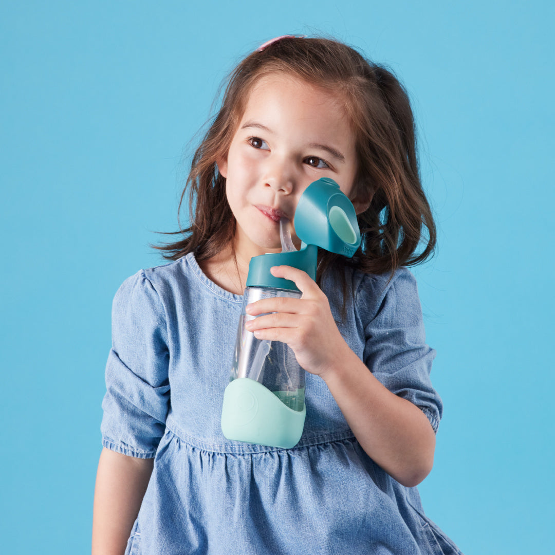 B.BOX TRITAN™ DRINK BOTTLE 450ML - EMERALD FOREST