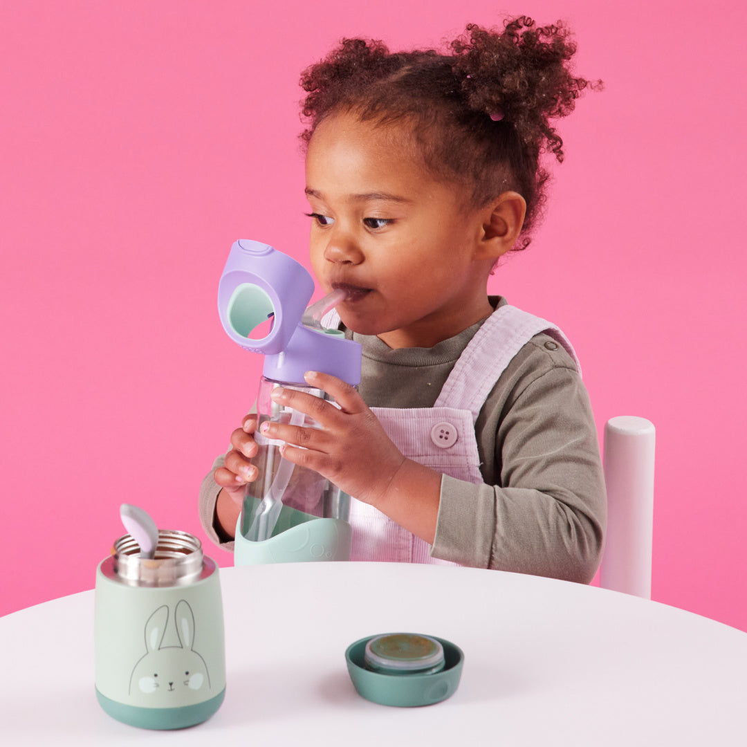 B.BOX TRITAN™ DRINK BOTTLE 450ML - LILAC POP