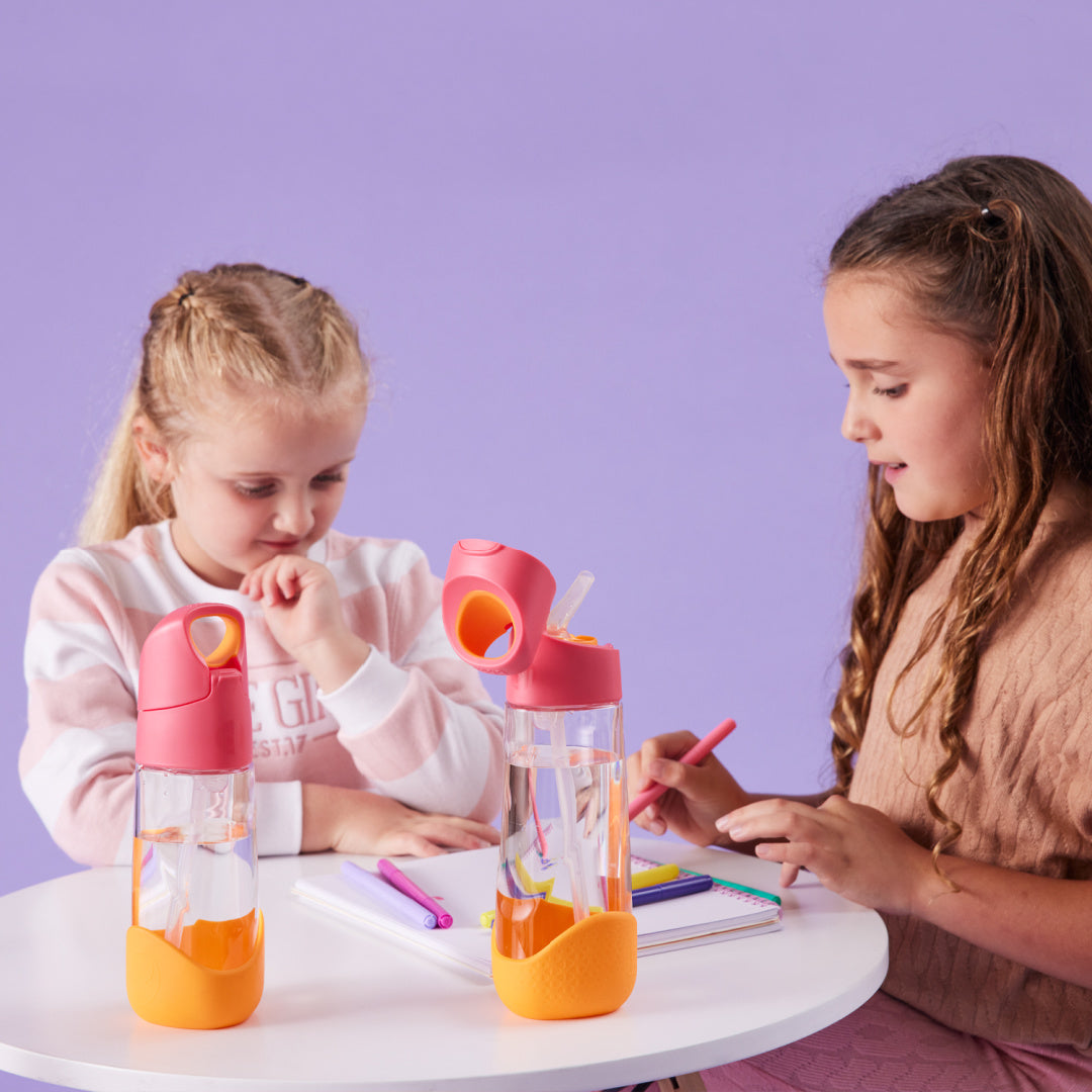 B.BOX TRITAN™ DRINK BOTTLE 450ML - STRAWBERRY SHAKE