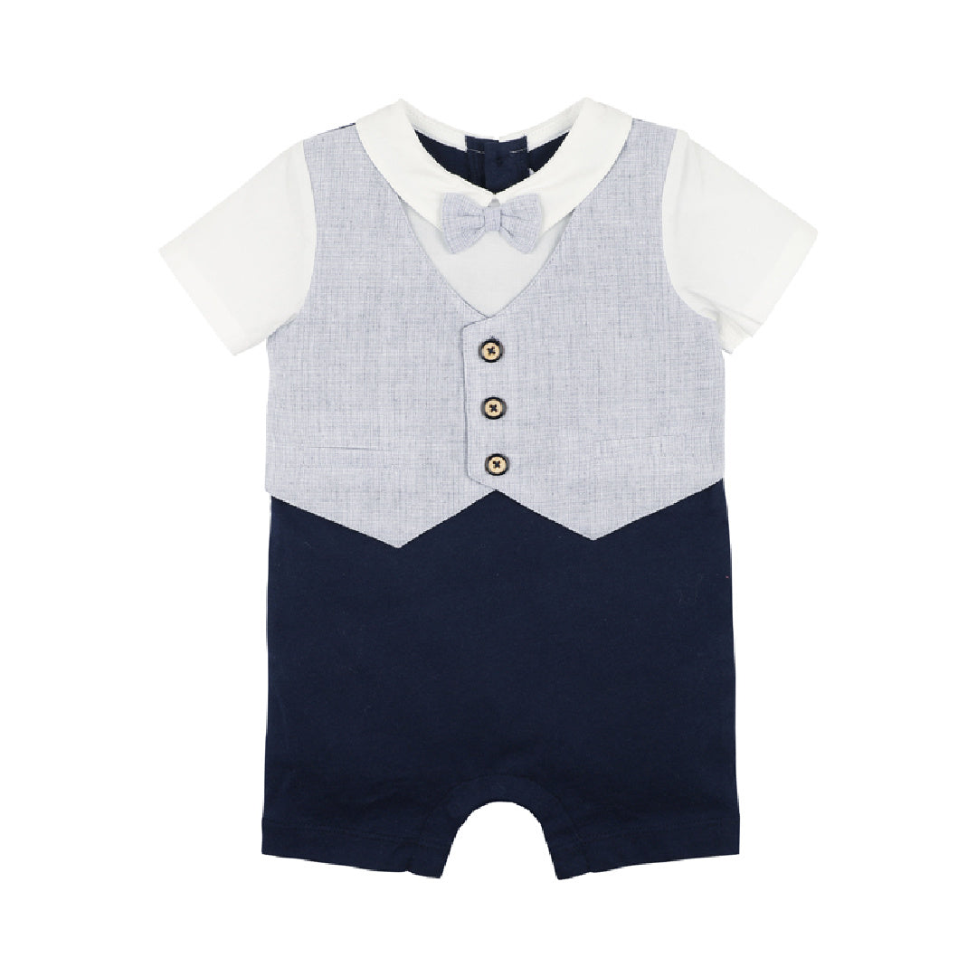 BEBE JUDE GENTLEMAN ROMPER
