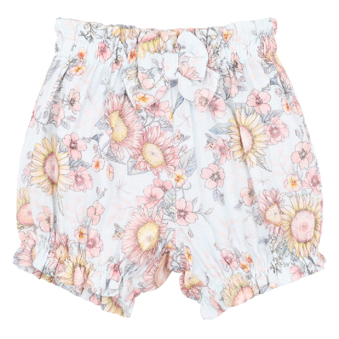 BEBE ABBY PRINT SHORTS