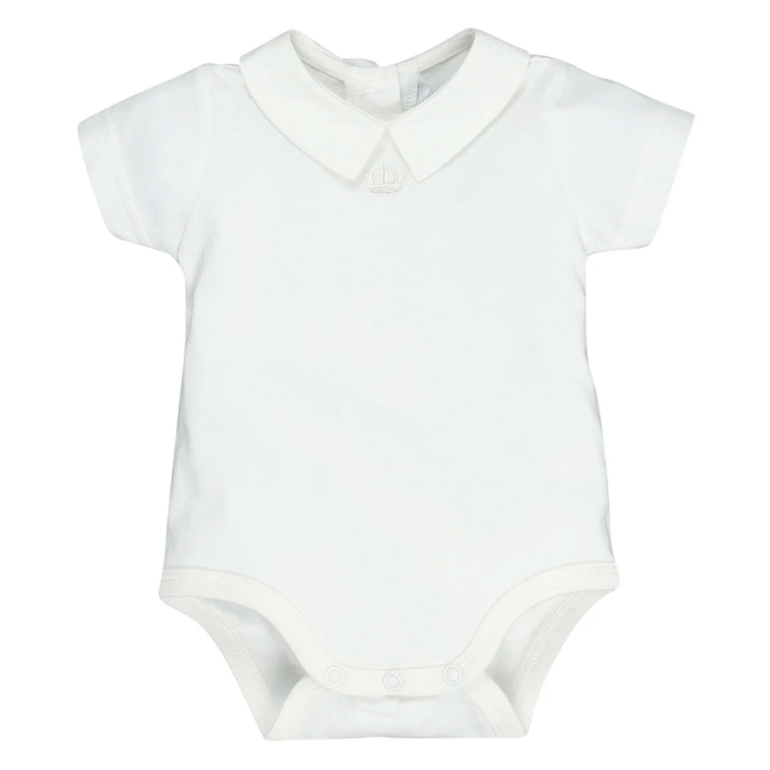 BEBE ROMAN CROWN BODYSUIT - CLOUD