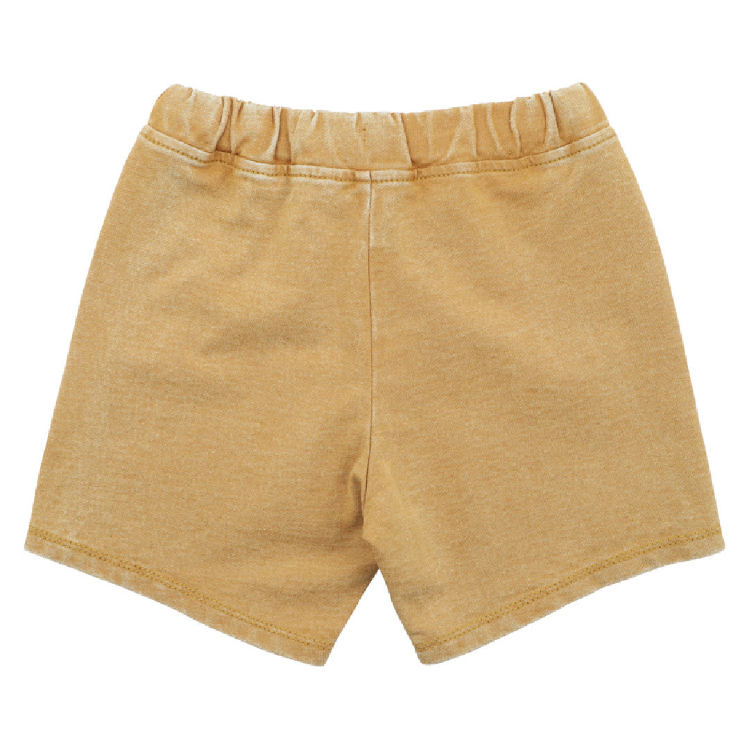 BEBE BOYS MUSTARD SHORTS
