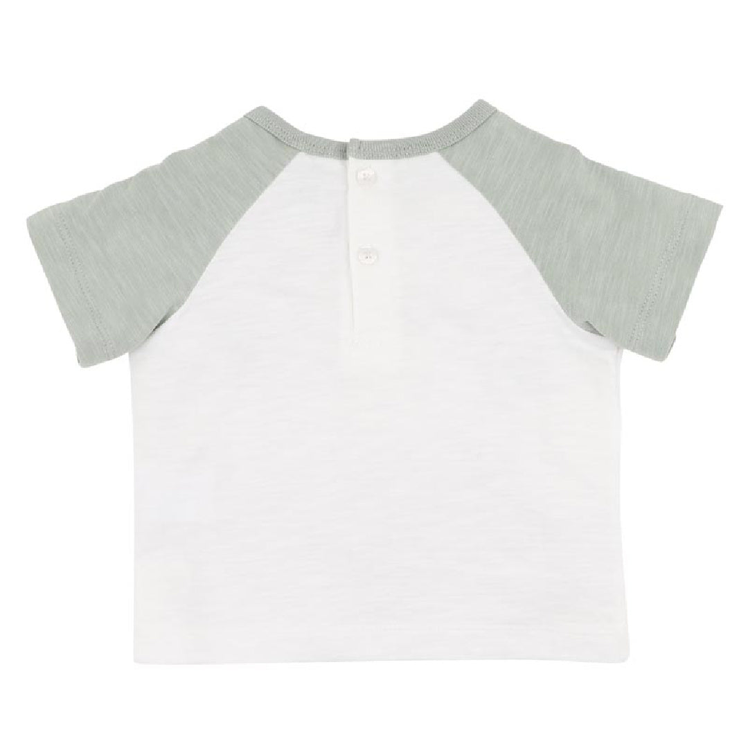 BEBE CLAYTON FARM SCENE TEE