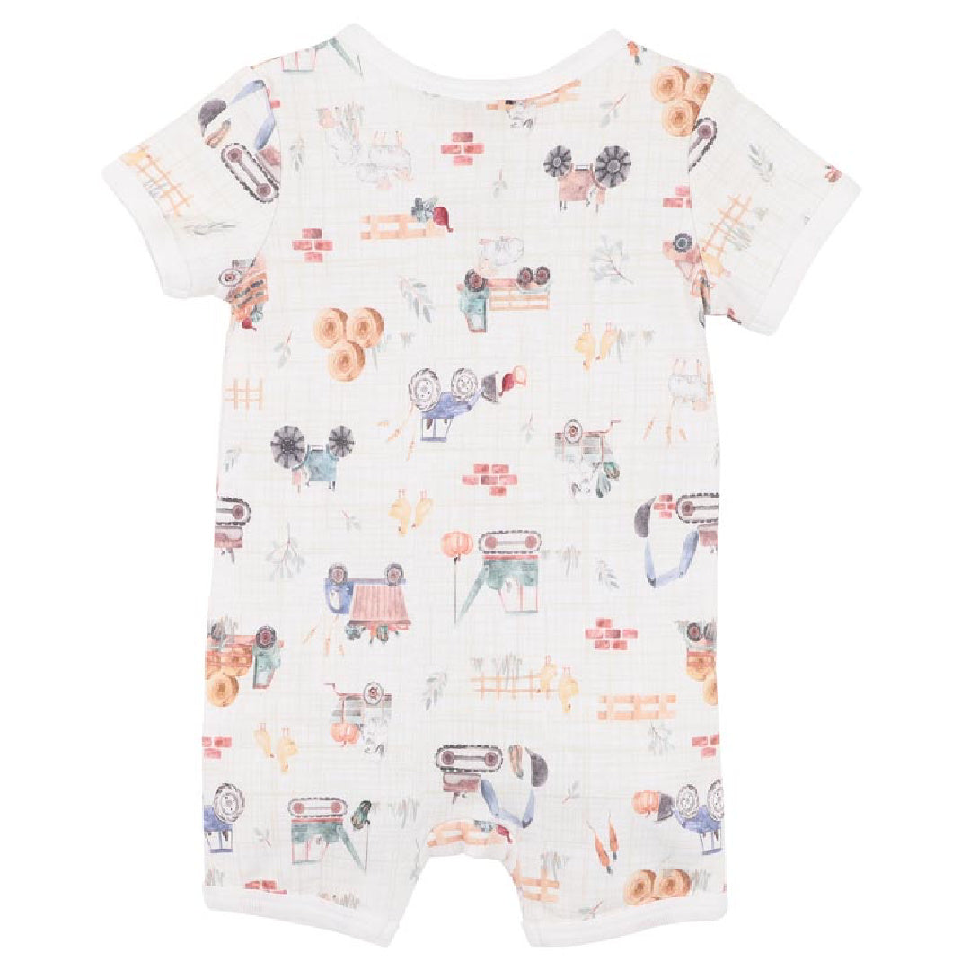 BEBE CLAYTON SS ZIPSUIT