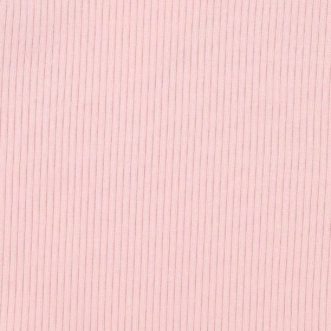 BEBE EMMY LS RIB TEE (DUSTY ROSE)
