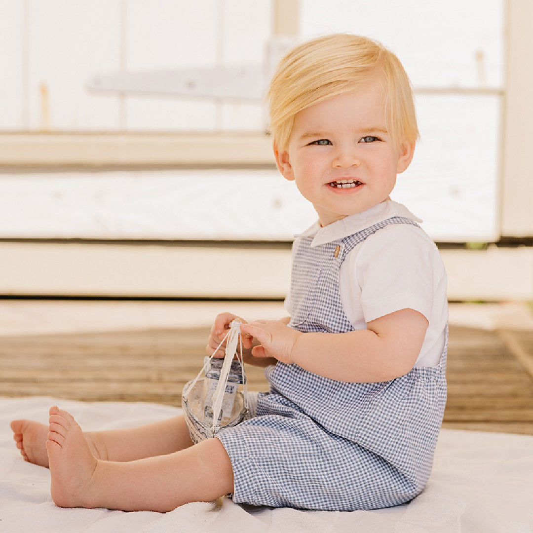 BEBE HARRY CHECK OVERALLS