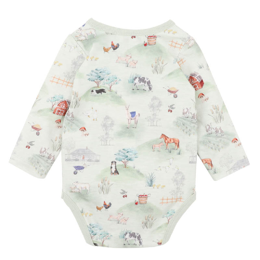 BEBE HUNTER ORGANIC LS BODYSUIT
