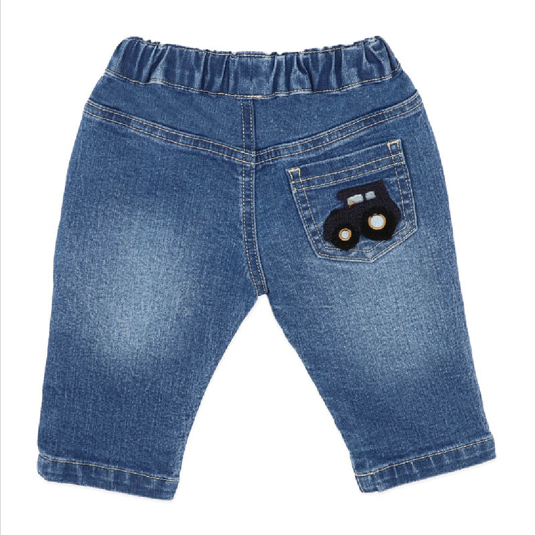 BEBE HUNTER DENIM PULL ON JEANS