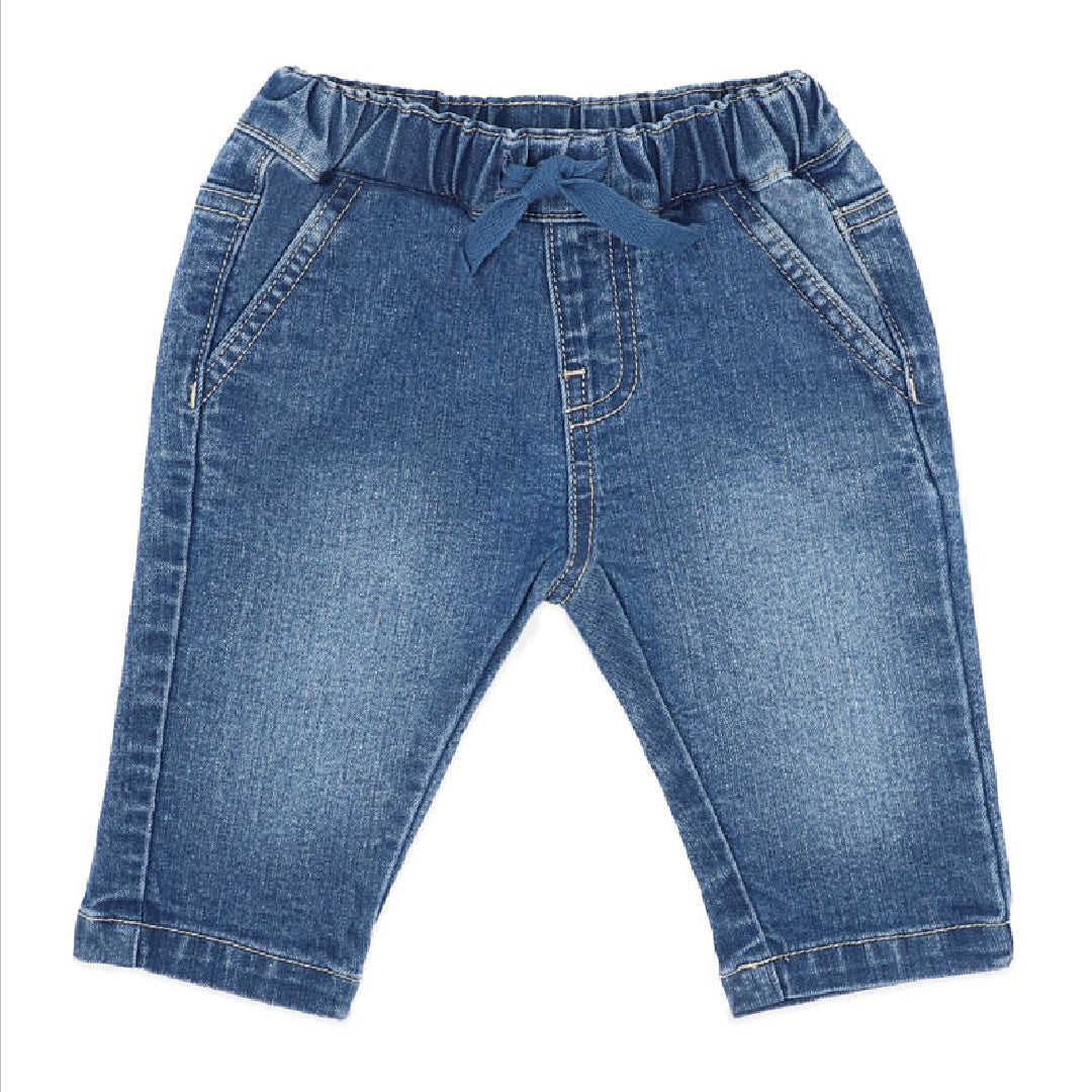 BEBE HUNTER DENIM PULL ON JEANS
