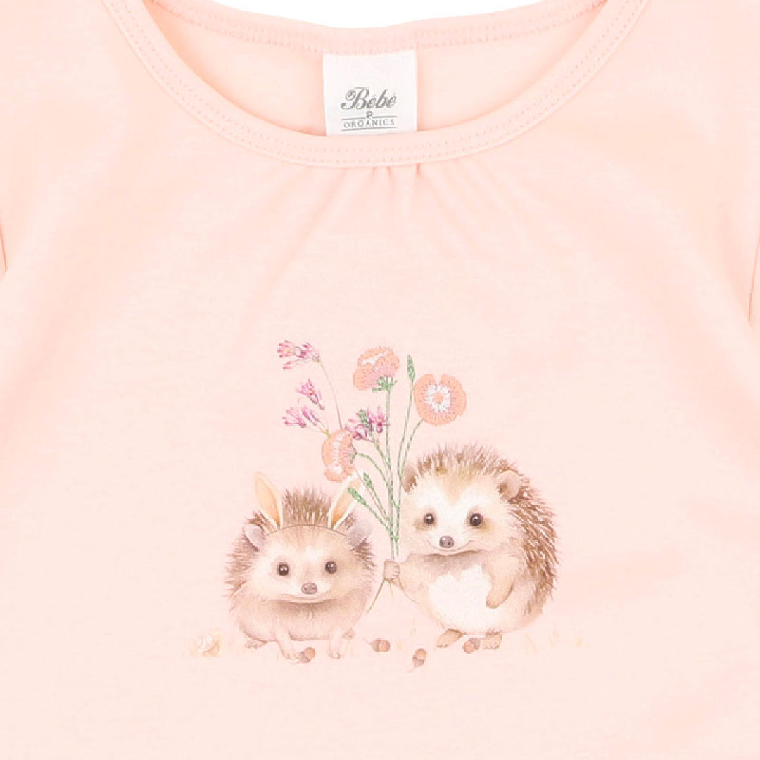 BEBE NANCY HEDGEHOG TEE