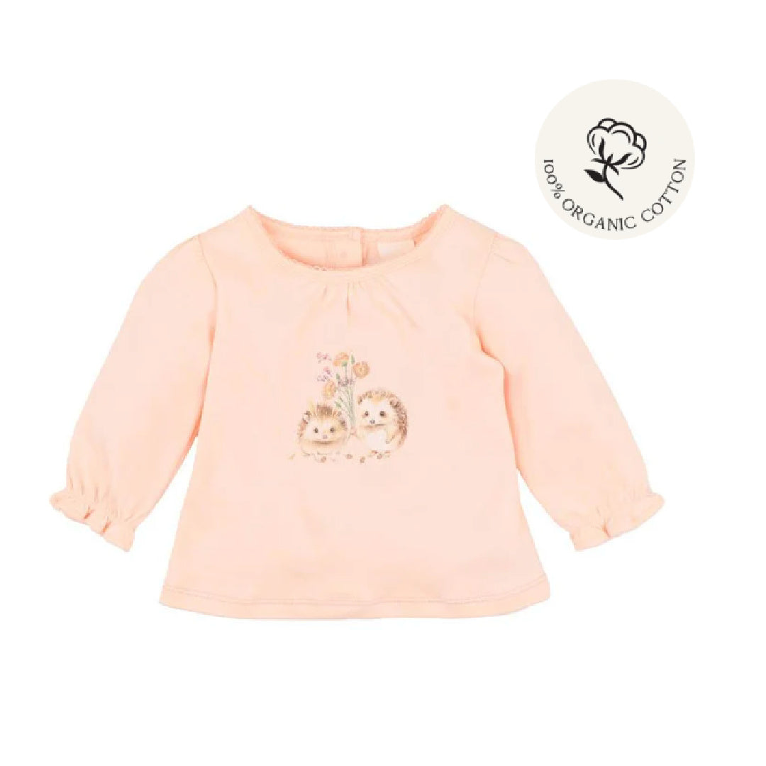 BEBE NANCY HEDGEHOG TEE