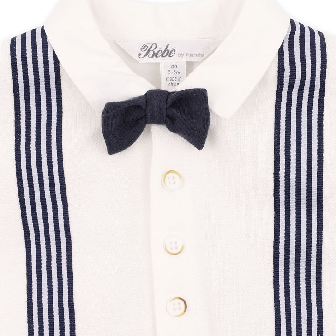 BEBE OLIVER GENTLEMAN ONESIE