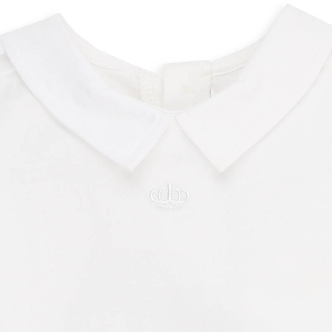 BEBE ROMAN CROWN BODYSUIT - CLOUD