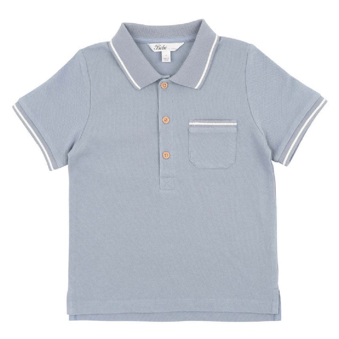 BEBE ROMAN POLO SHIRT