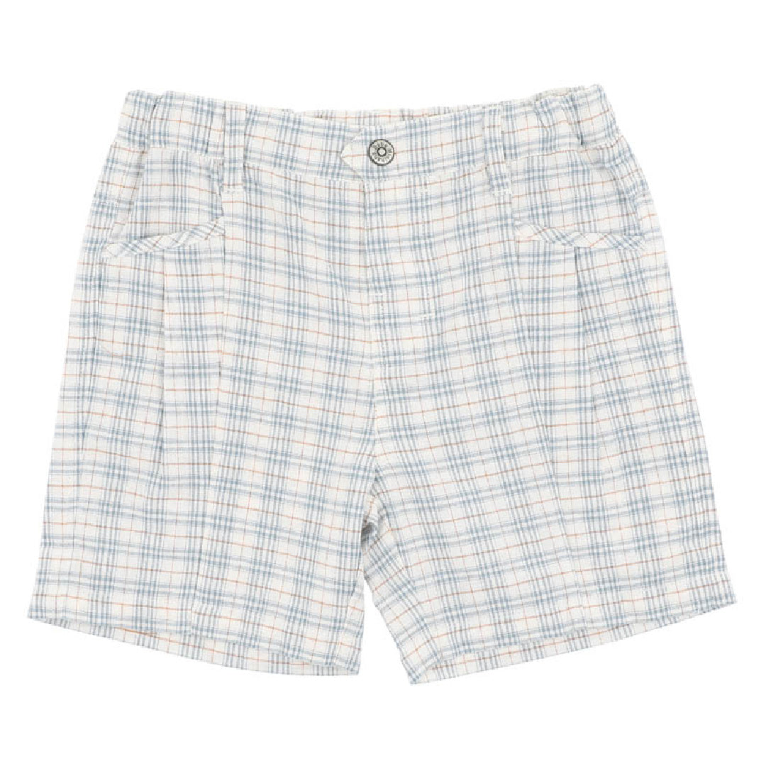 BEBE ROMAN CHECK SHORTS
