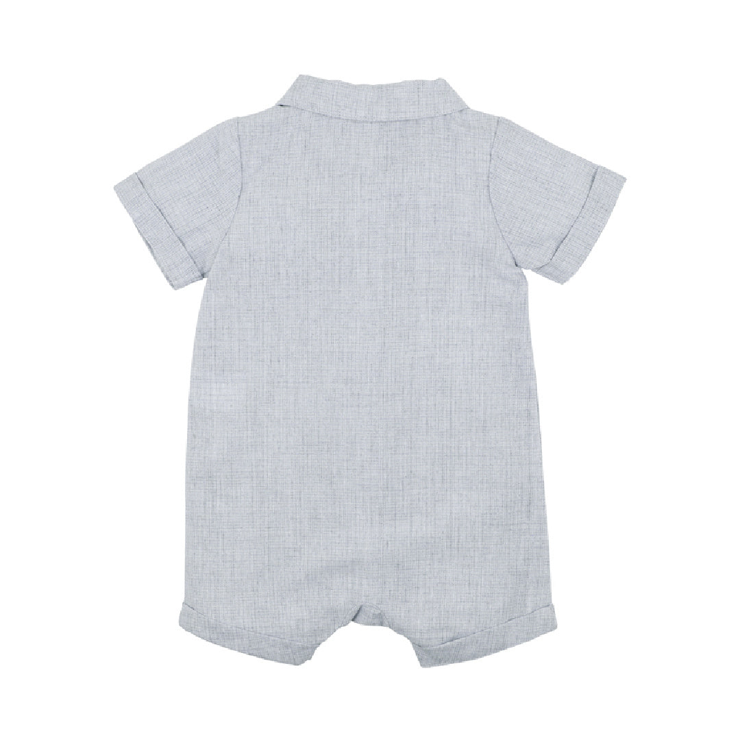 BEBE JUDE COLLARED ROMPER