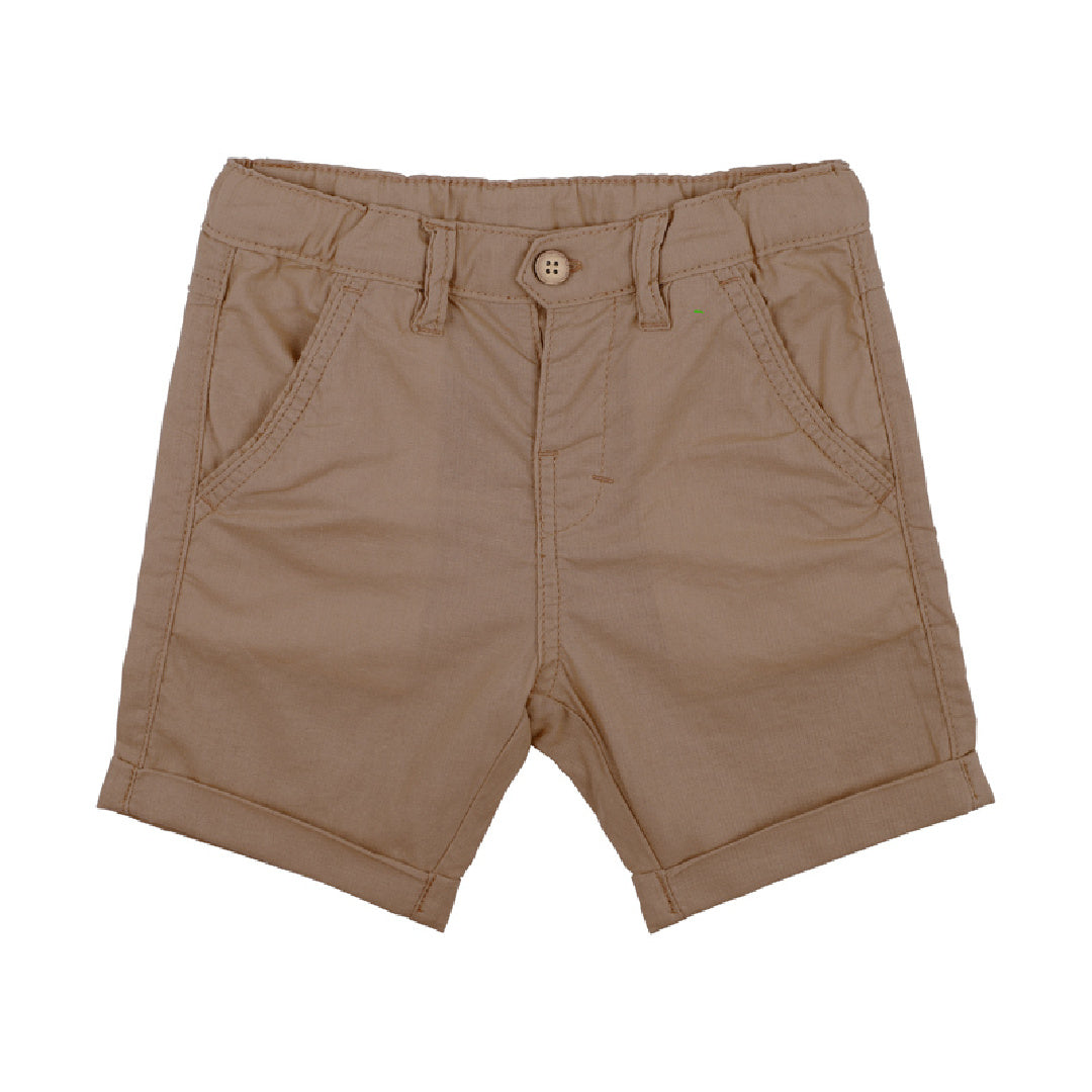 BEBE BOYS MOCHA LINEN BLEND PANTS