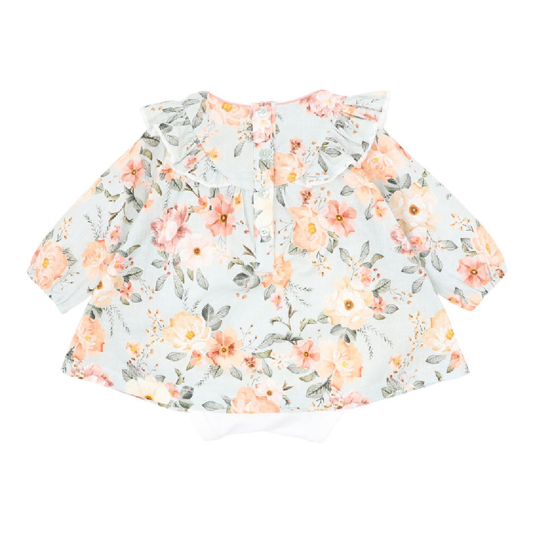 BEBE LYLA OVERLAY DRESS