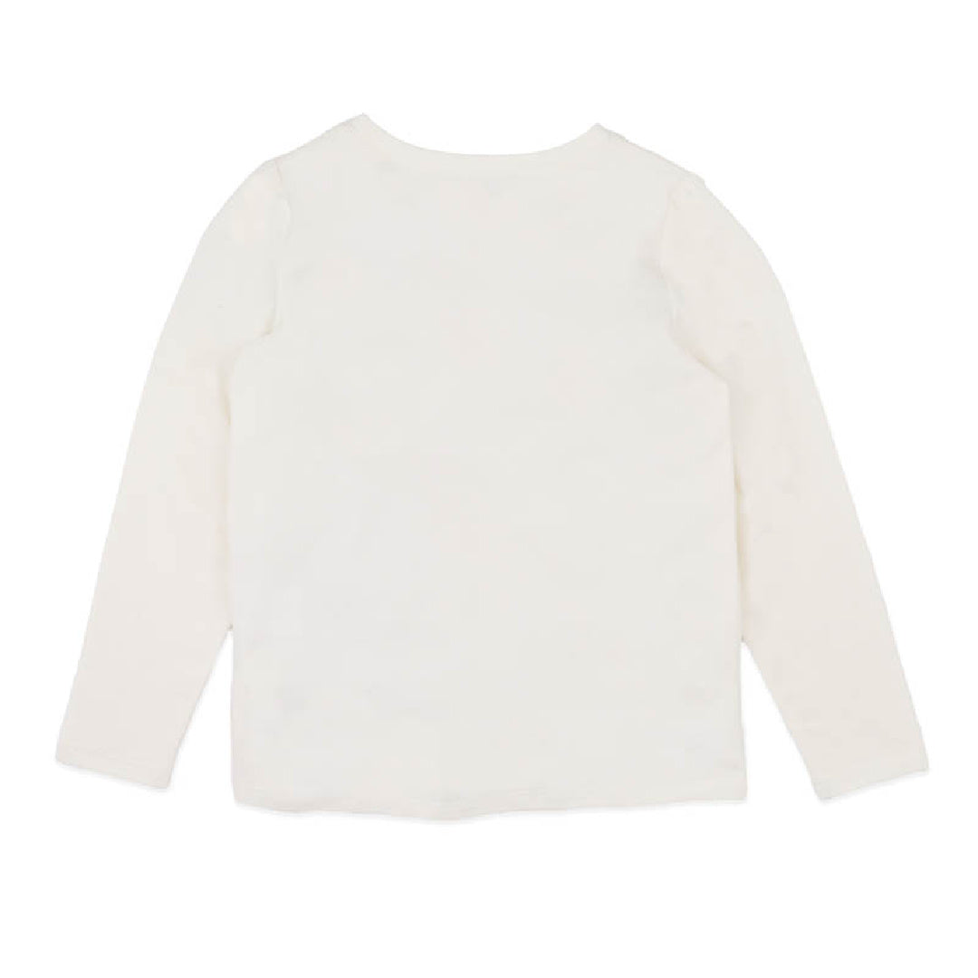 BEBE WINNIE HORSE ORGANIC LS TEE