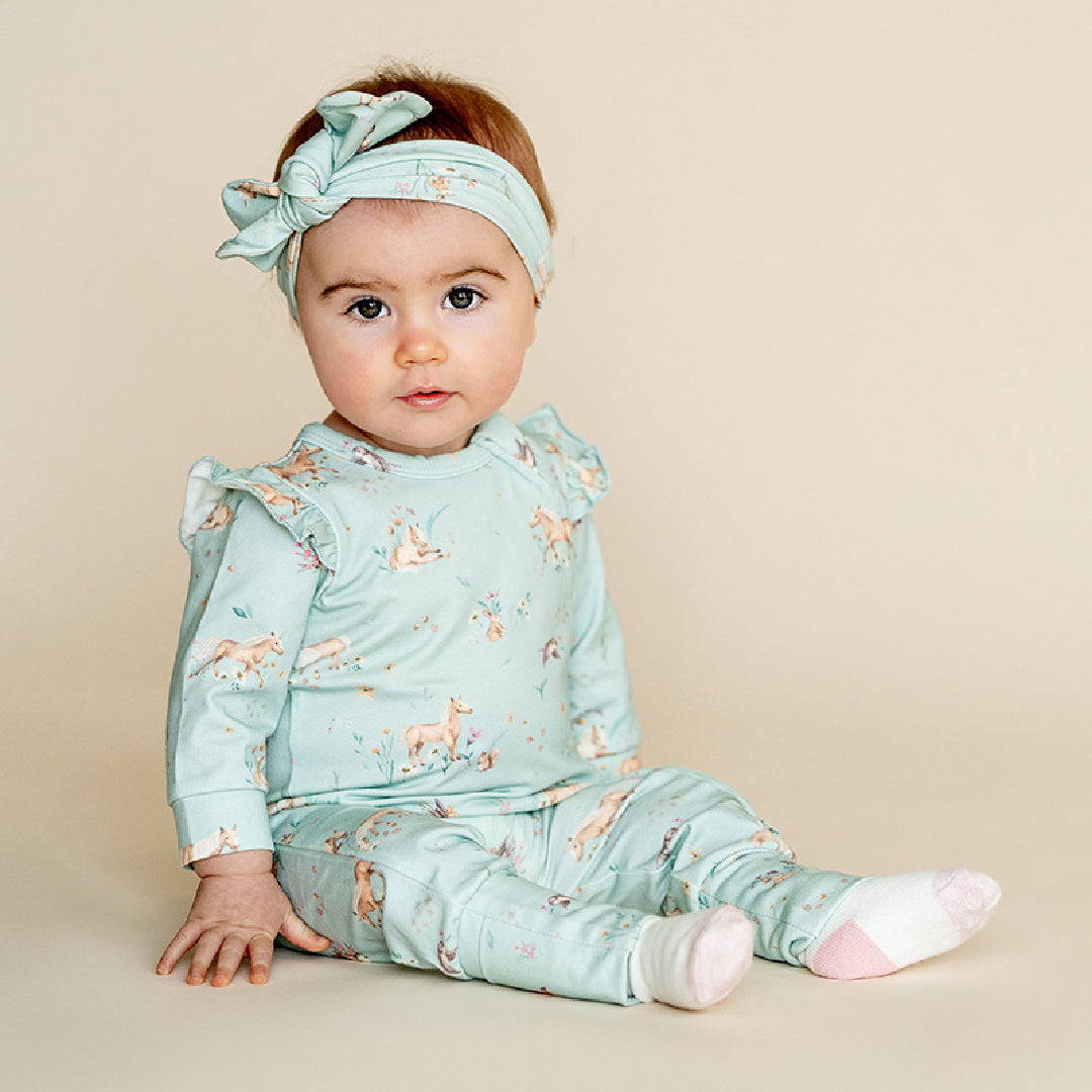 BEBE WINNIE ORGANIC LS ZIPSUIT