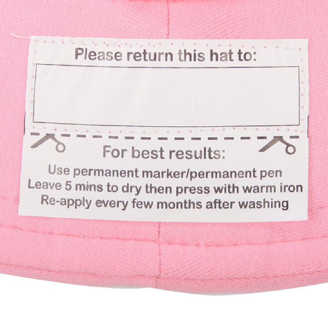 BEDHEAD KIDS PONYTAIL BUCKET HAT - BABY PINK