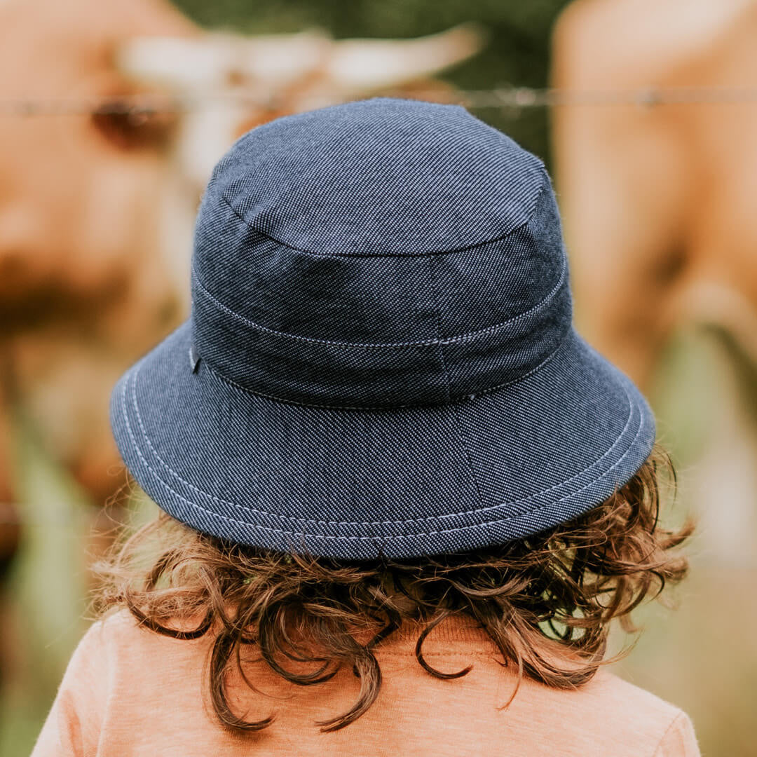 BEDHEAD KIDS BUCKET HAT - DENIM