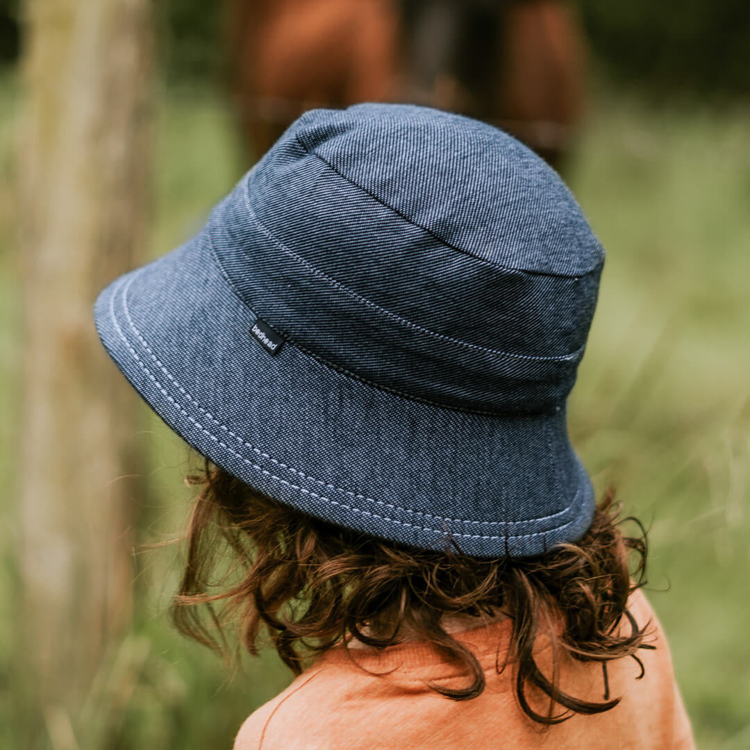 BEDHEAD KIDS BUCKET HAT - DENIM