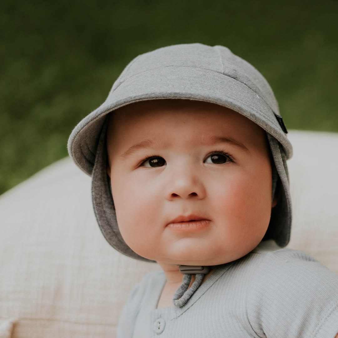 BEDHEAD BABY LEGIONNAIRE HAT - GREY MARLE