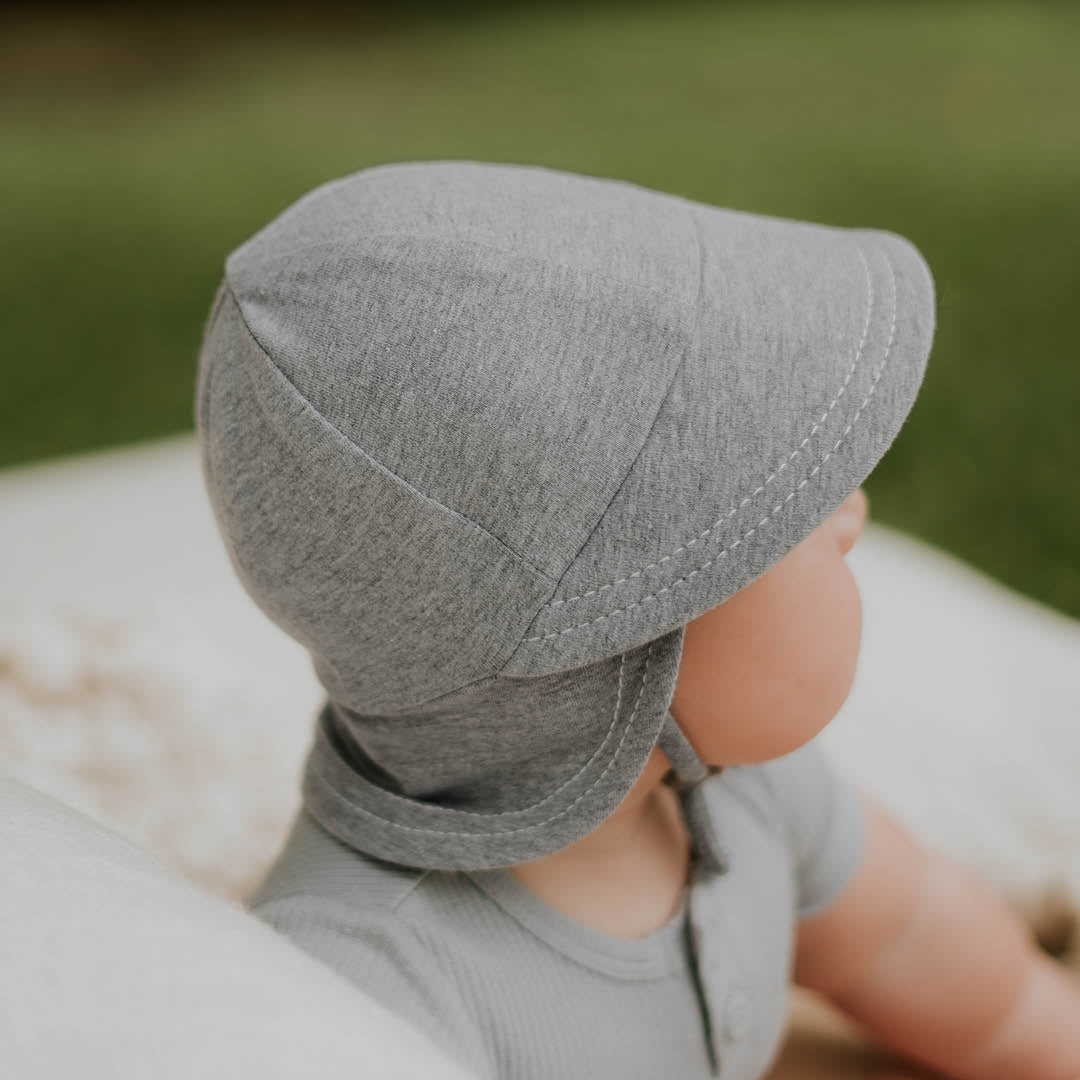 BEDHEAD BABY LEGIONNAIRE HAT - GREY MARLE