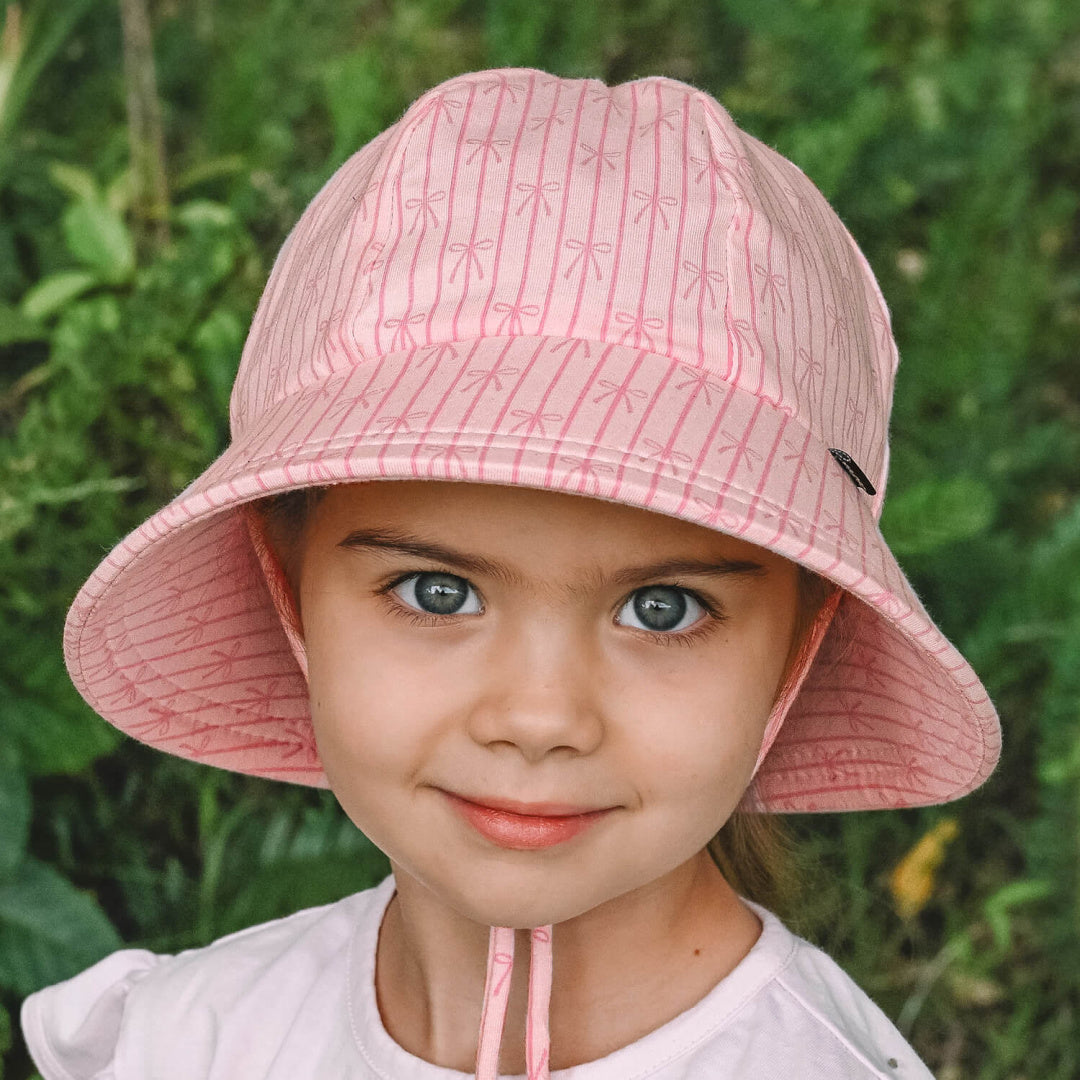 BEDHEAD KIDS PONYTAIL BUCKET HAT - BALLERINA