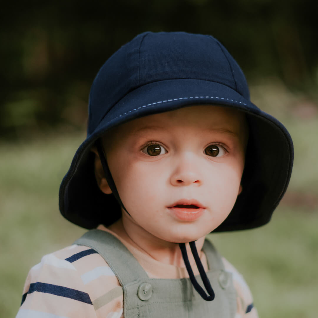 BEDHEAD TODDLER BUCKET HAT - NAVY