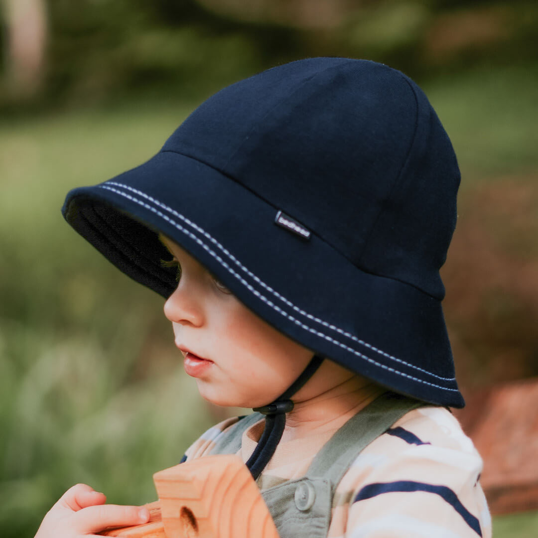 BEDHEAD TODDLER BUCKET HAT - NAVY