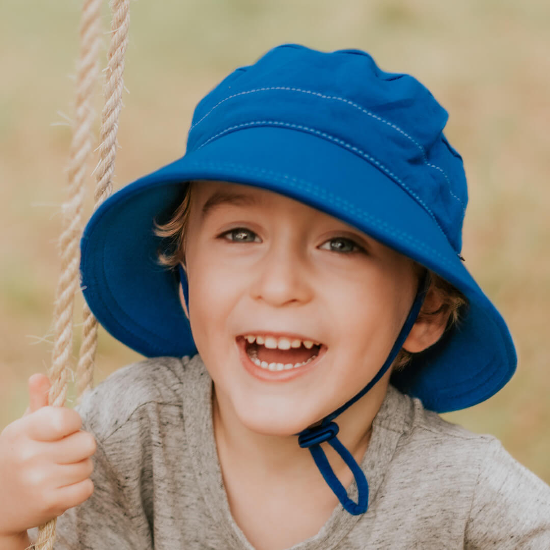 BEDHEAD KIDS BUCKET HAT - BRIGHT BLUE