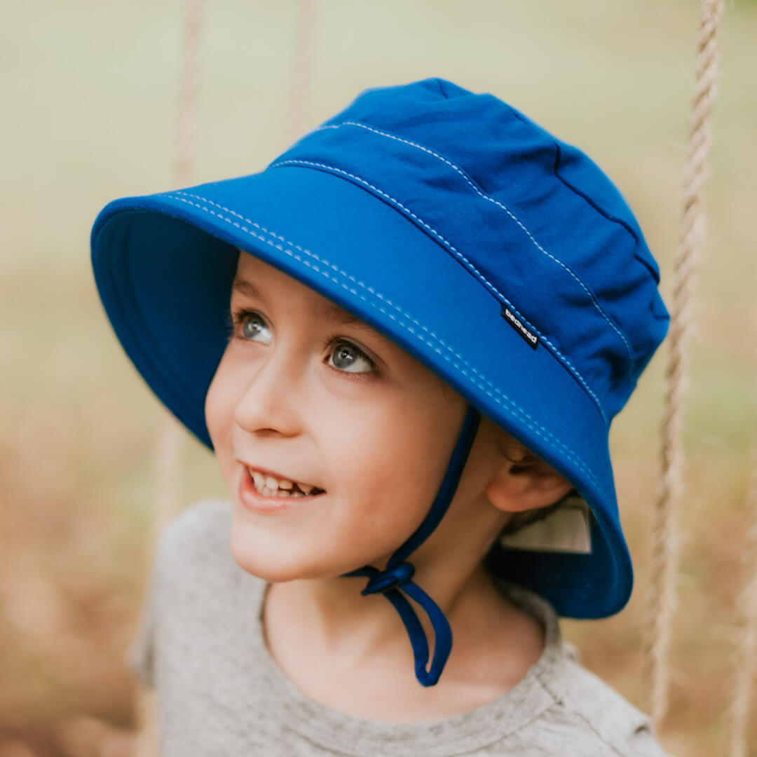 BEDHEAD KIDS BUCKET HAT - BRIGHT BLUE