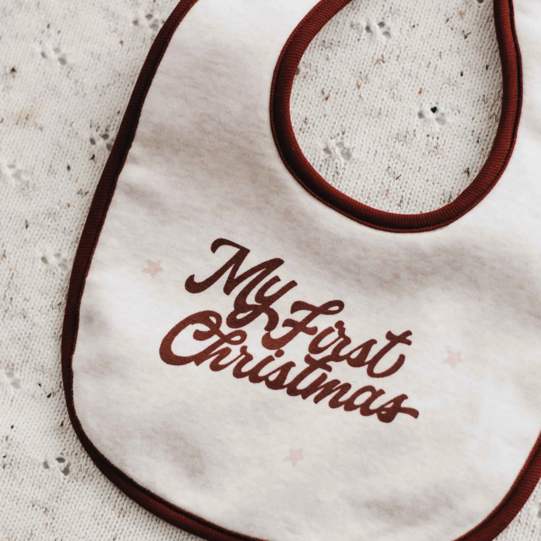 BENCER & HAZELNUT BIB - MY FIRST CHRISTMAS